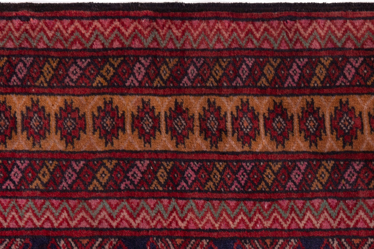 5232, Persian Torkaman Mini Rug