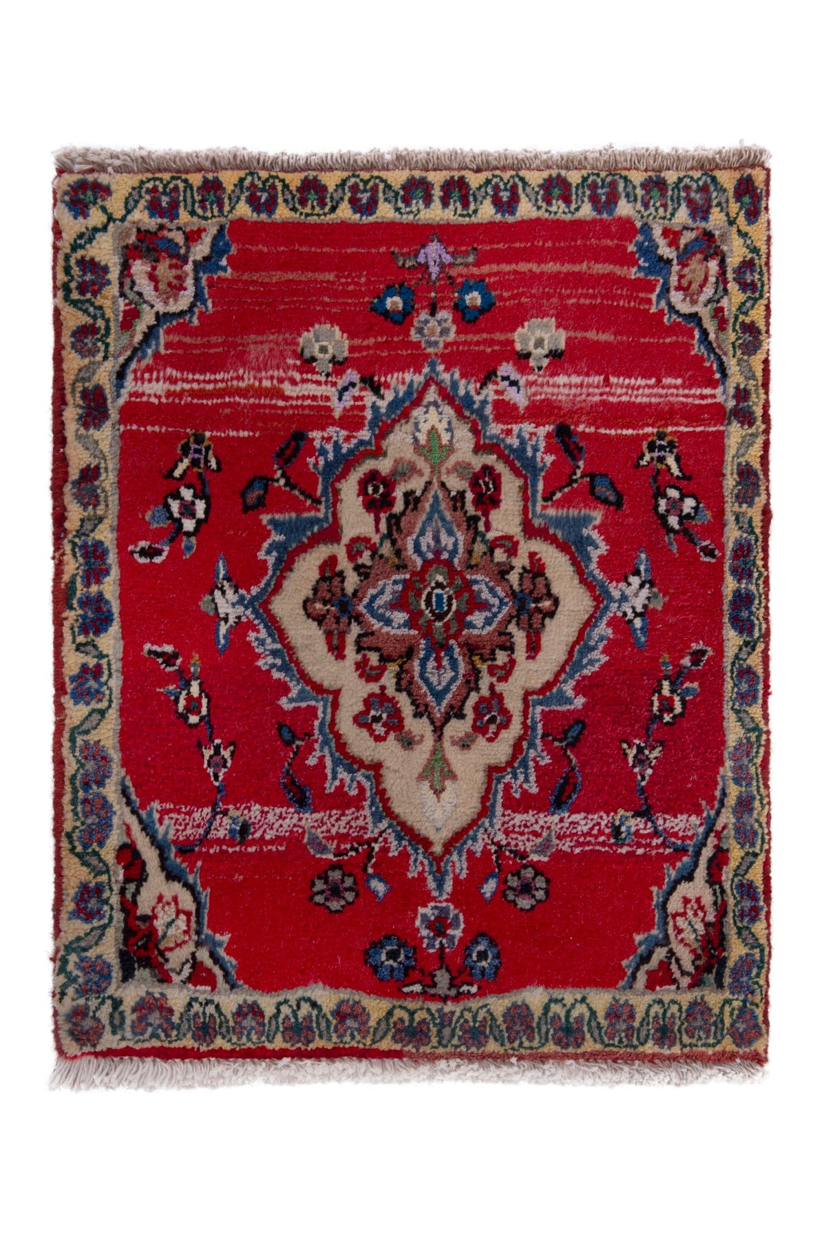 5241, Persian Hamadan Mini Rug