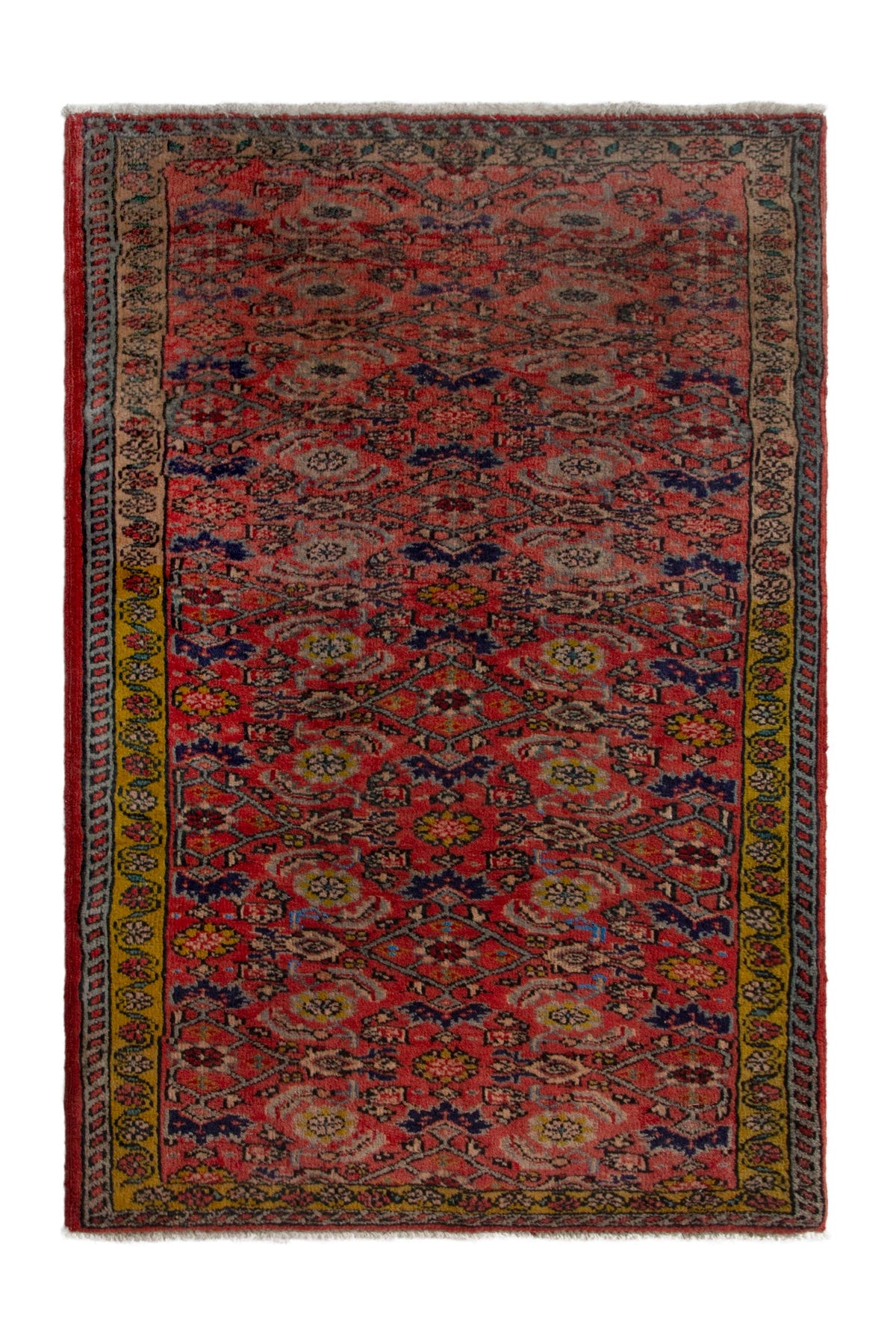 5252, Persian Bijar Mini Rug