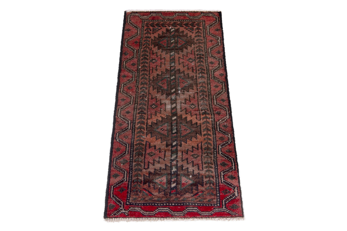 5253, Persian Baluch Mini Rug