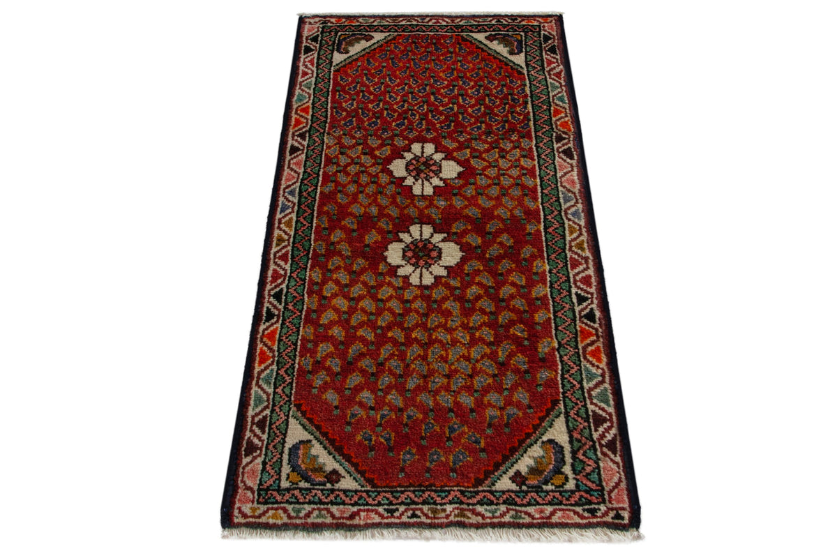 5269, Persian Hamadan Mini Rug