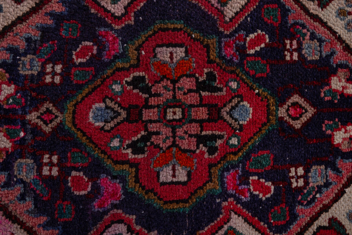 5285, Persian Hamadan Mini Rug