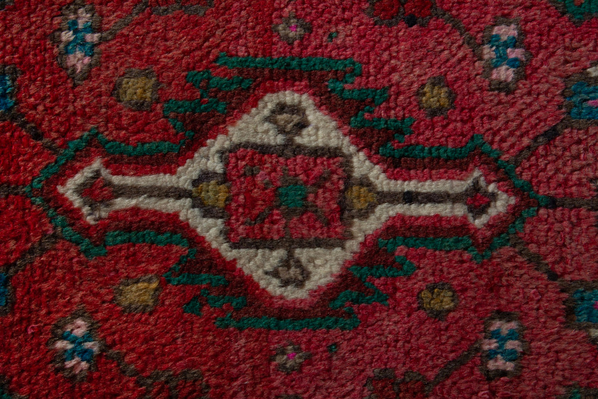 5293, Persian Hamadan Mini Rug