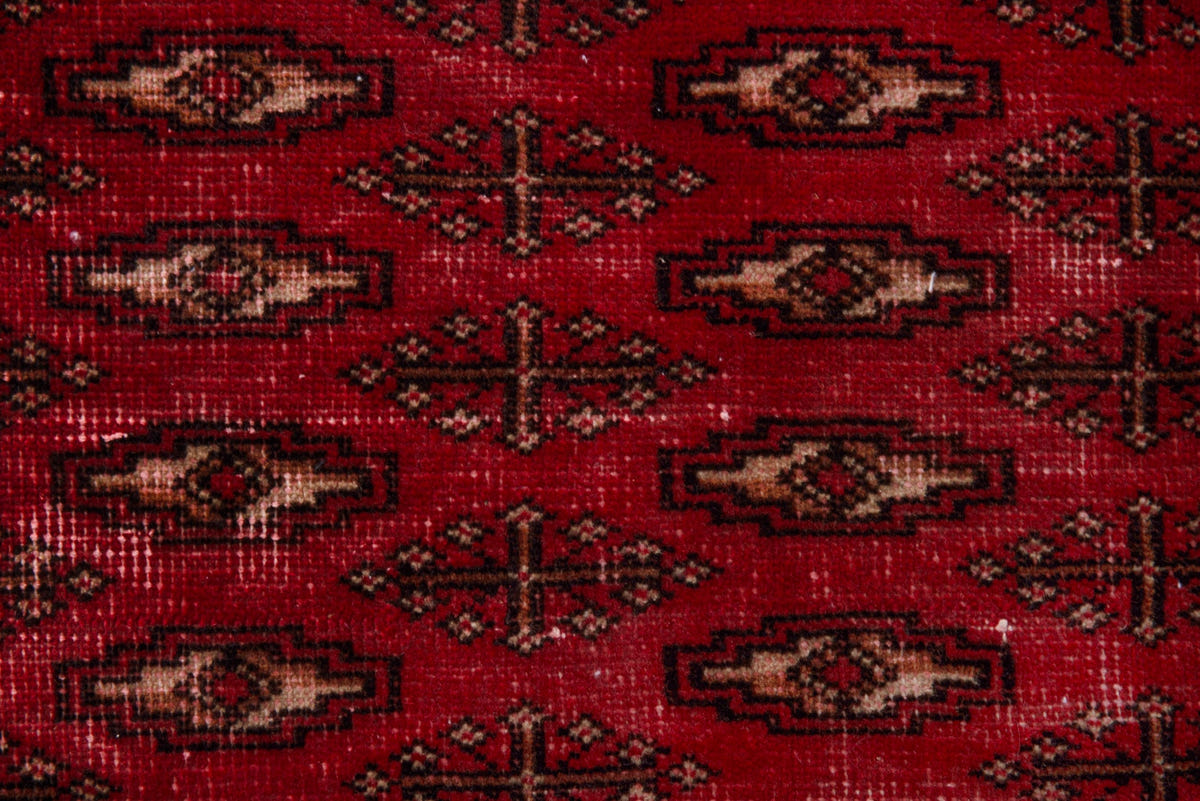 5298, Persian Torkaman Mini Rug