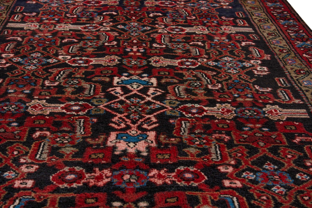 5327, Persian Hamadan Runner Rug