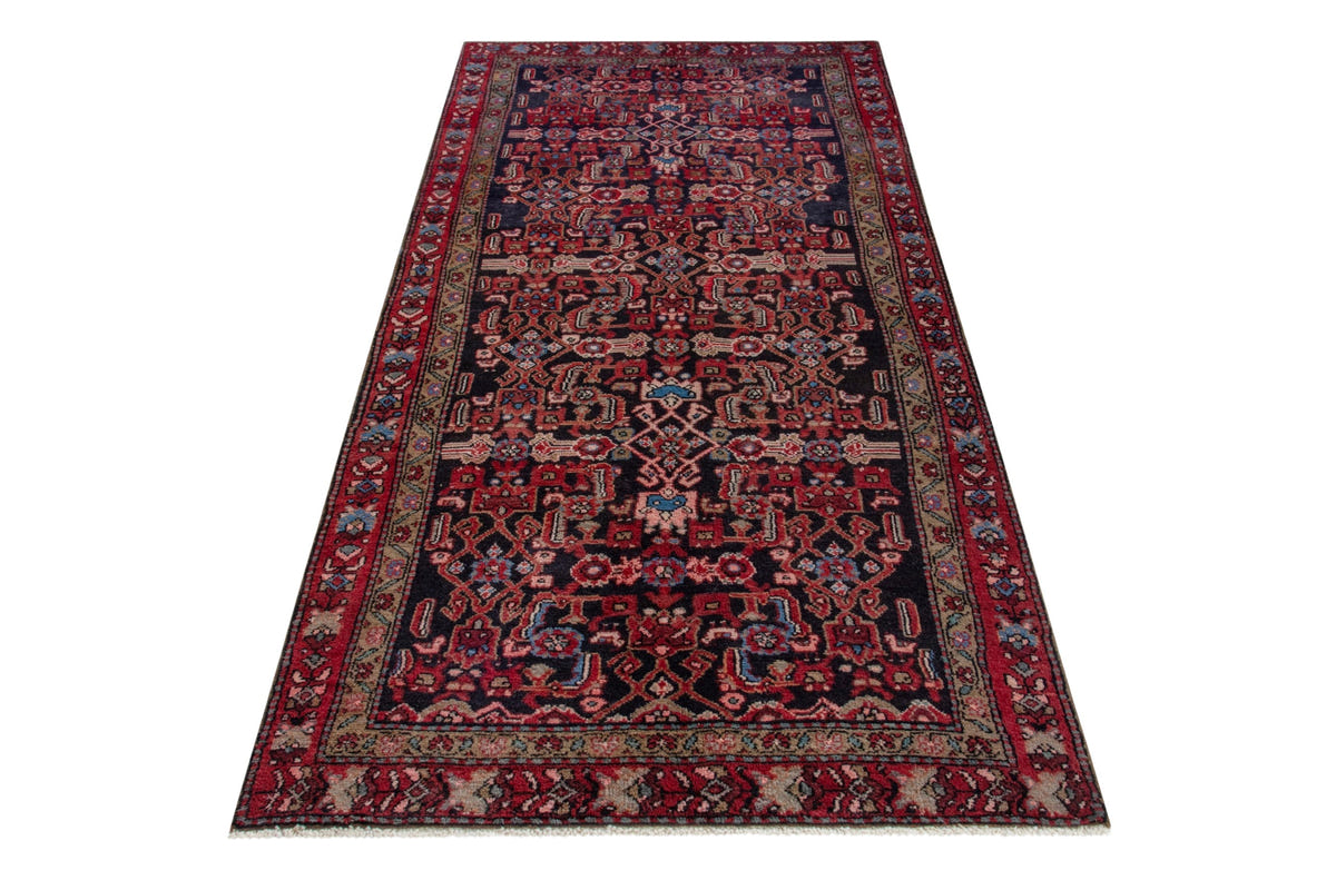 5327, Persian Hamadan Runner Rug