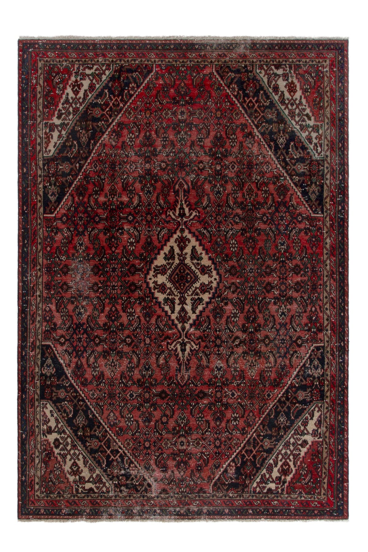 5374, Persian Hamadan Oversized Rug