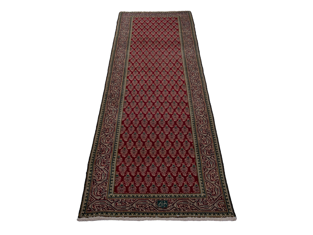 5414, Persian Tabriz Runner Rug