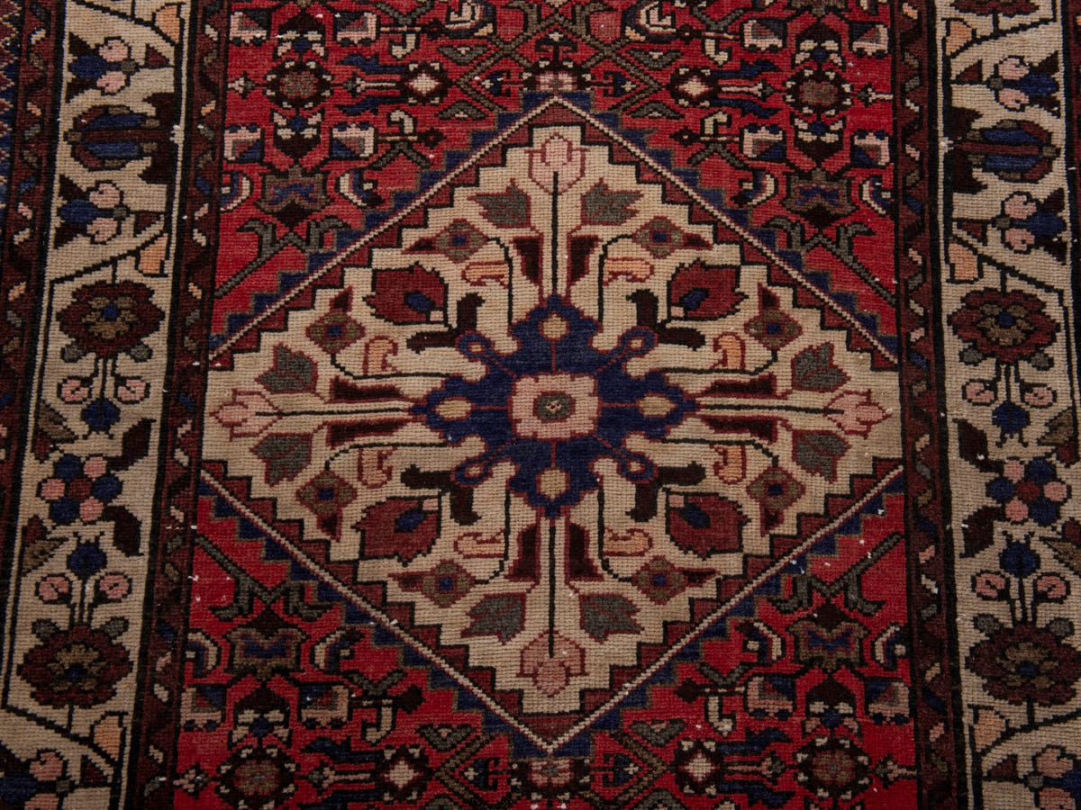 5416, Persian Hamadan Runner Rug