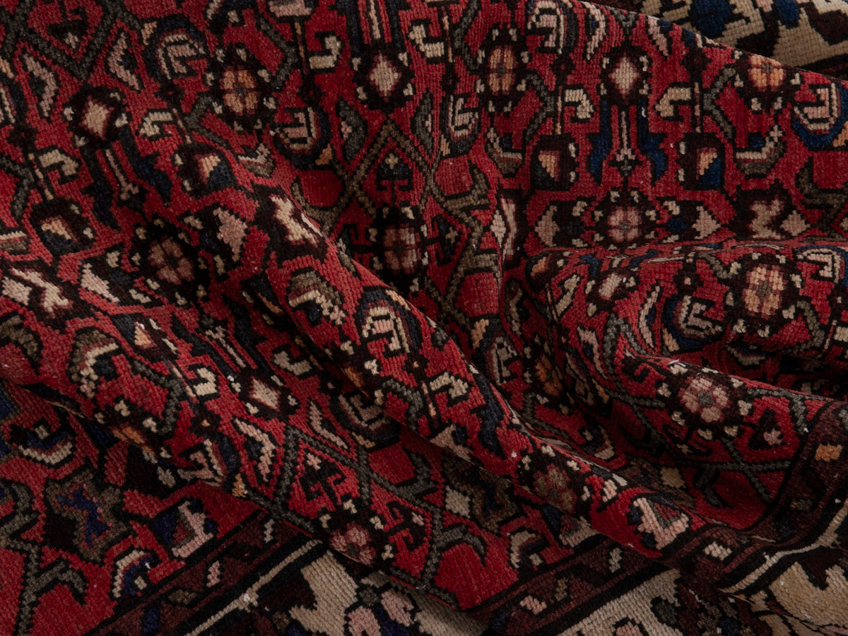 5416, Persian Hamadan Runner Rug