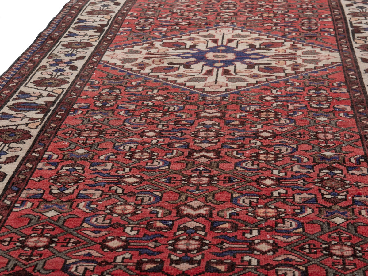 5416, Persian Hamadan Runner Rug