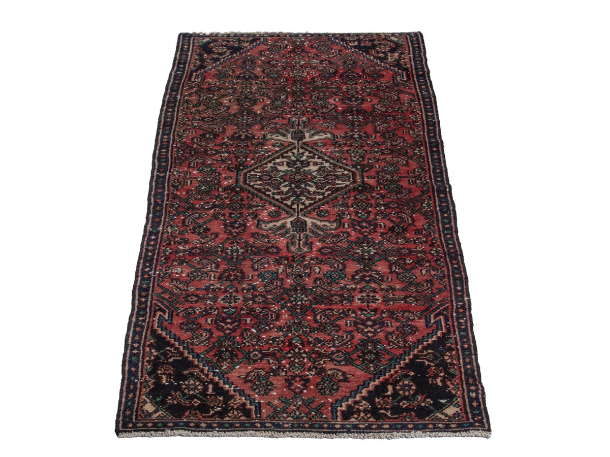 5418, Persian Hamadan Runner Rug