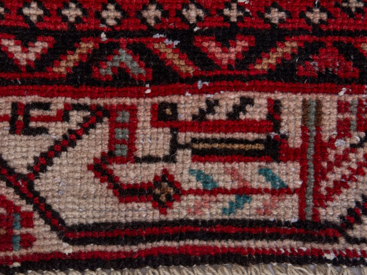 5419, Persian Botteh Runner Rug