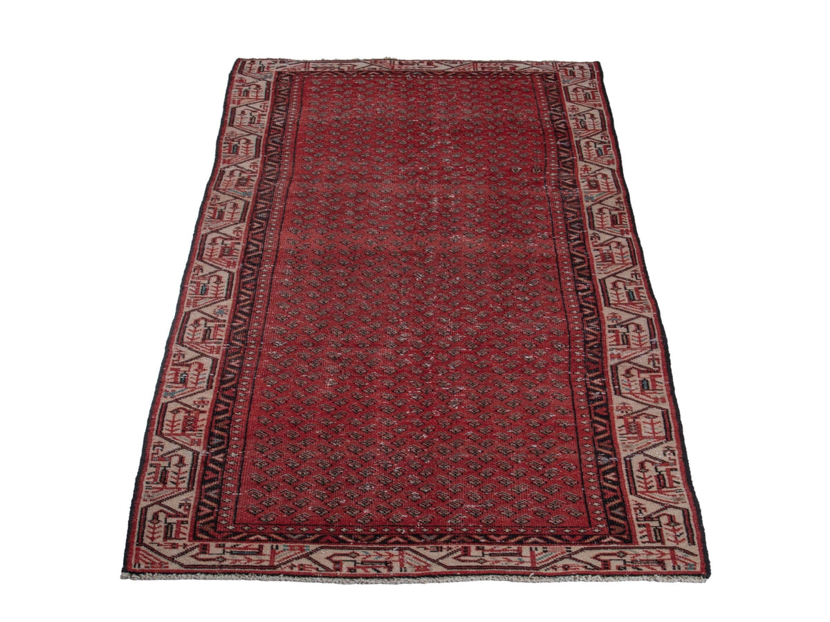 5419, Persian Botteh Runner Rug