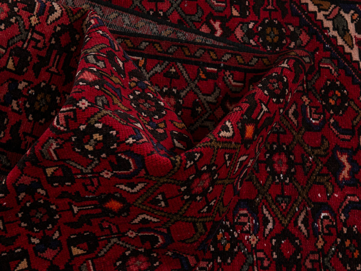 5423, Persian Hamadan Runner Rug