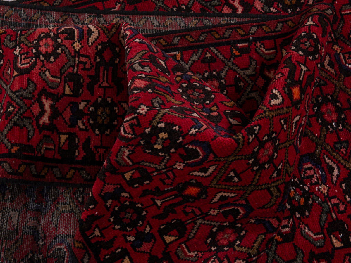 5423, Persian Hamadan Runner Rug