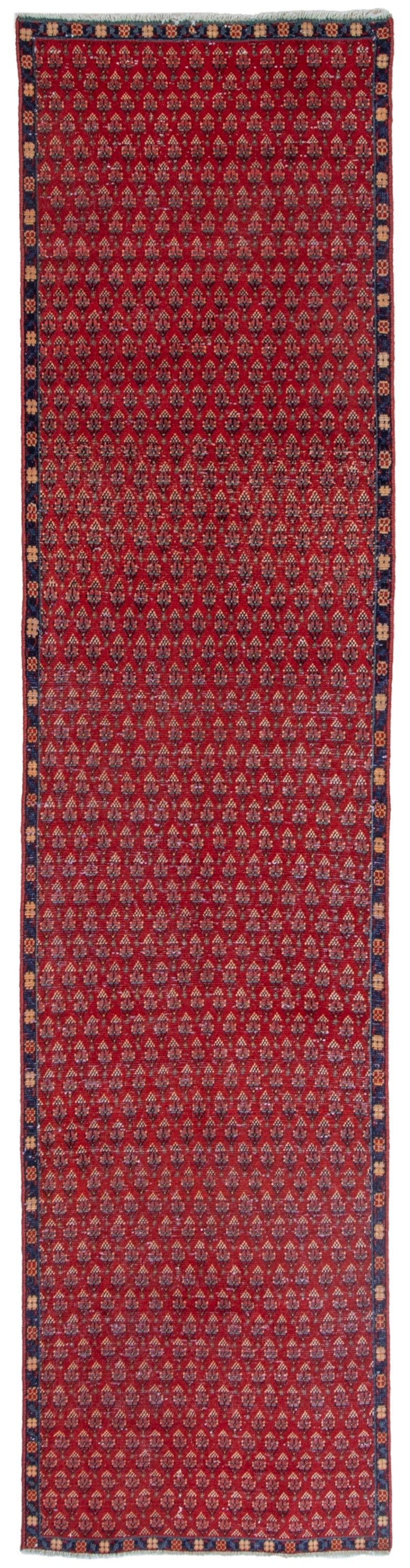 5424, Persian Botteh Runner Rug