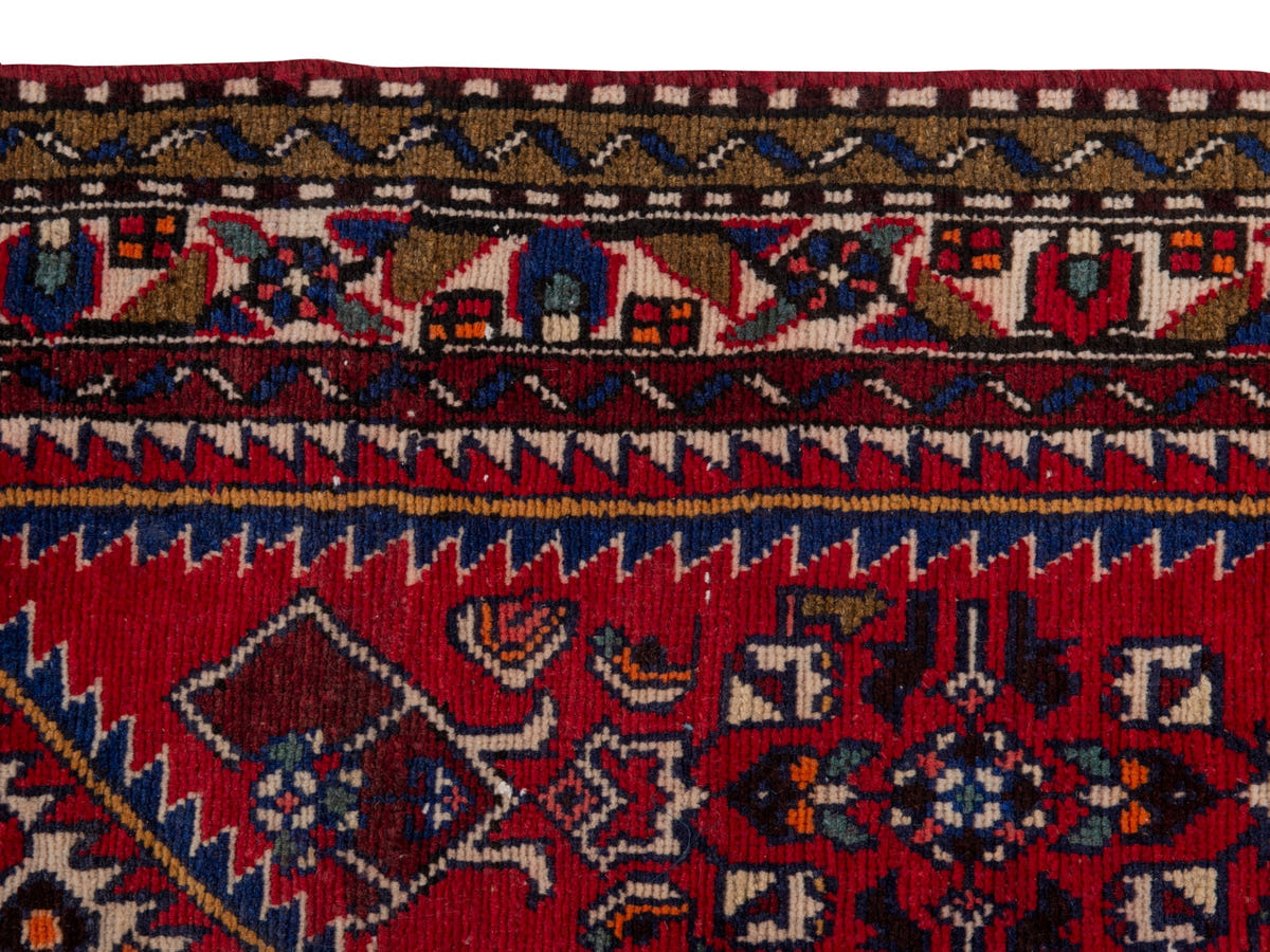 5427, Persian Hamadan Runner Rug