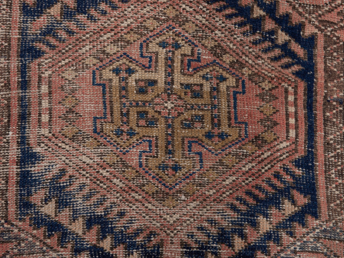 5433, Persian Gharajeh Runner Rug