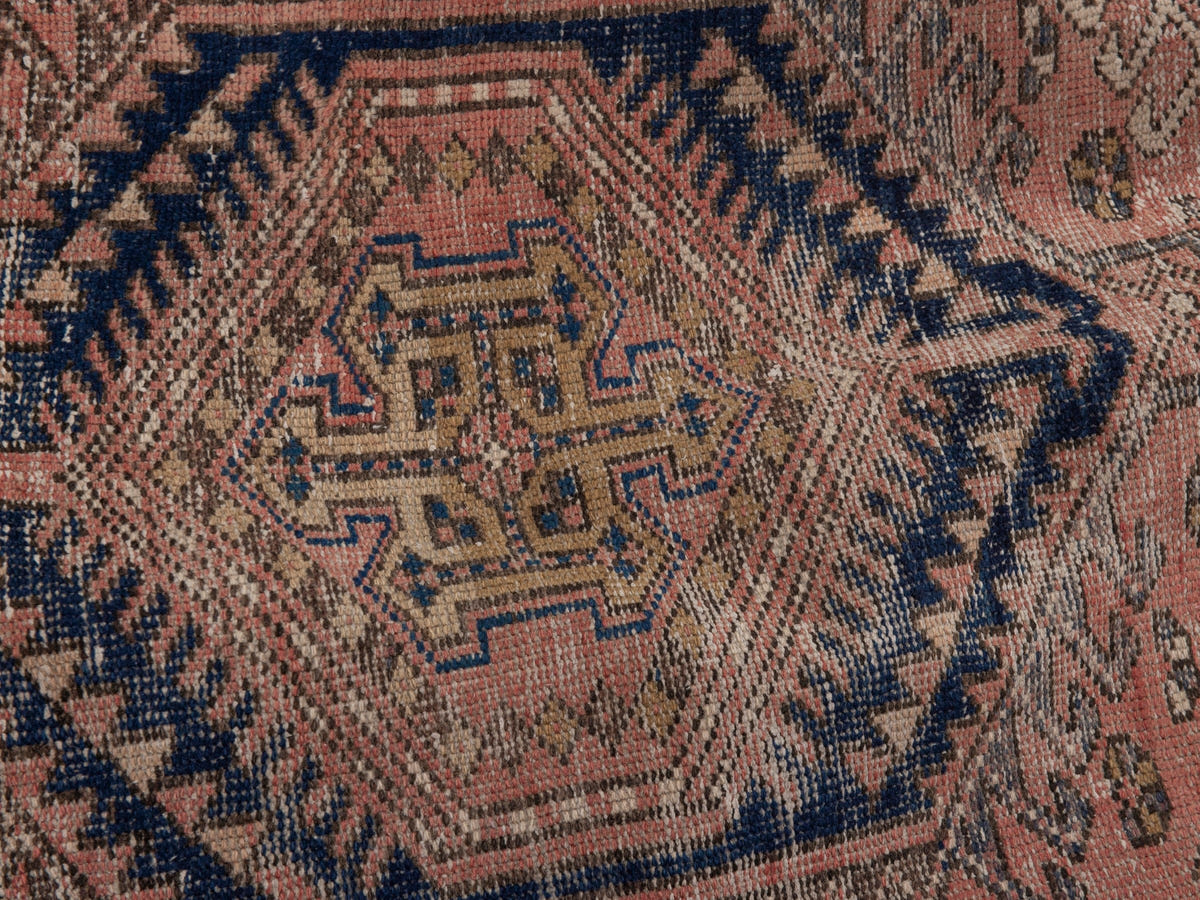 5433, Persian Gharajeh Runner Rug