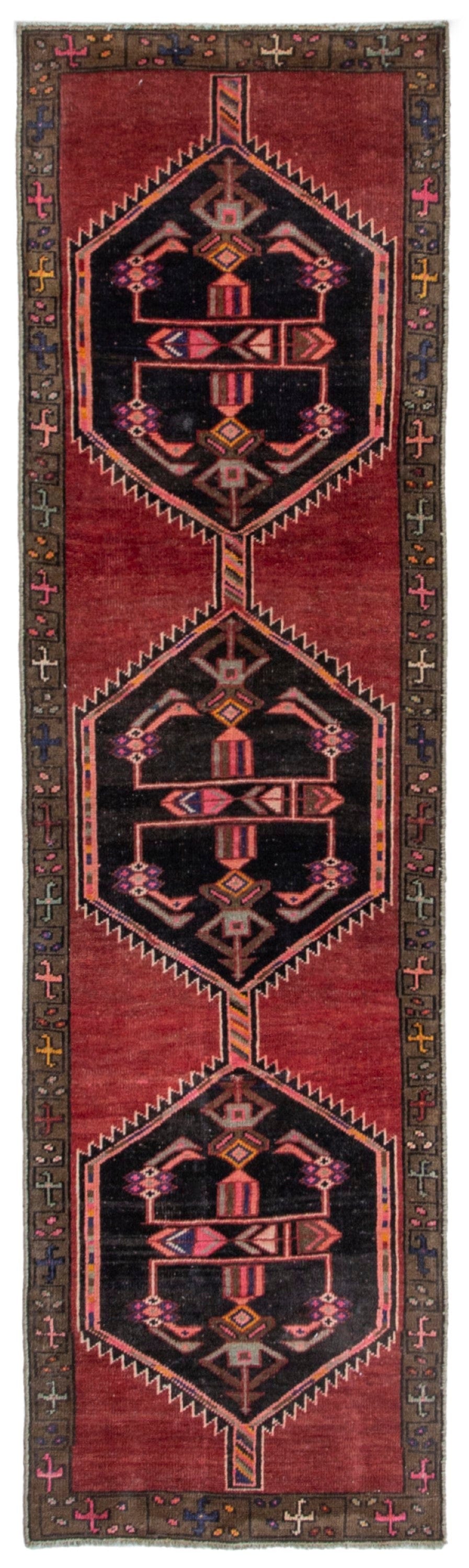 5434, Persian Azerbaijan Runner Rug