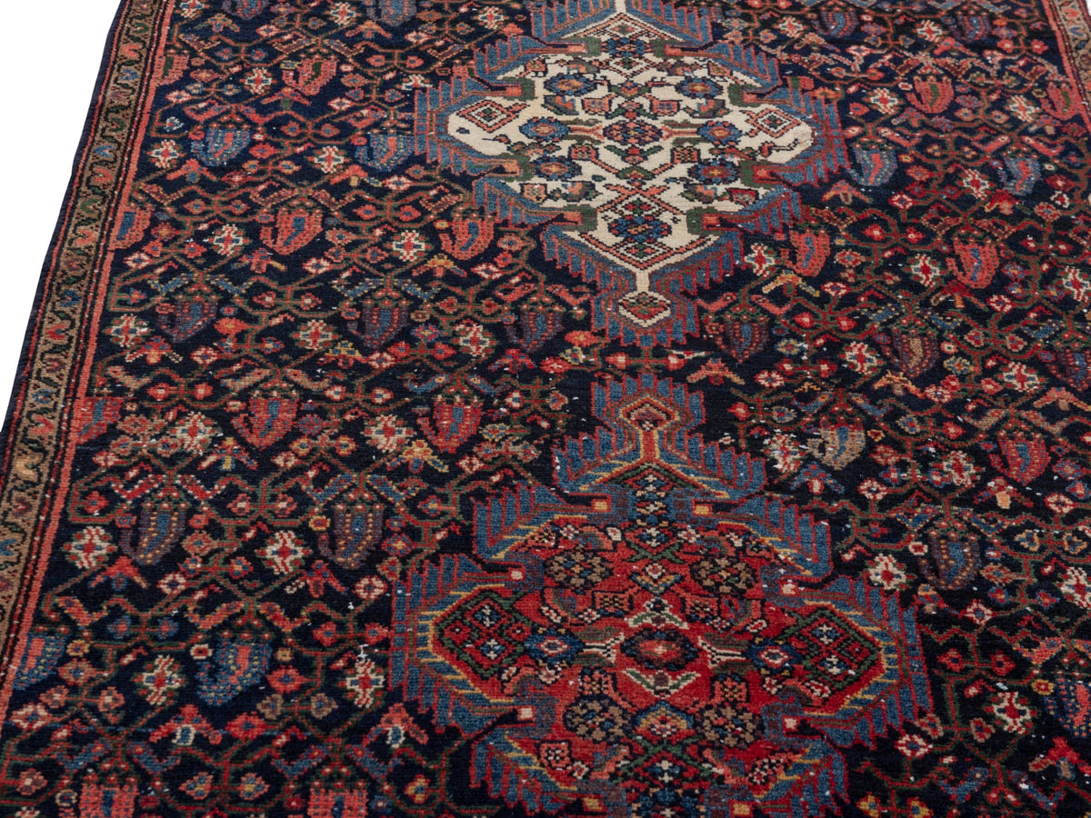 5439, Persian Hamadan Area Rug