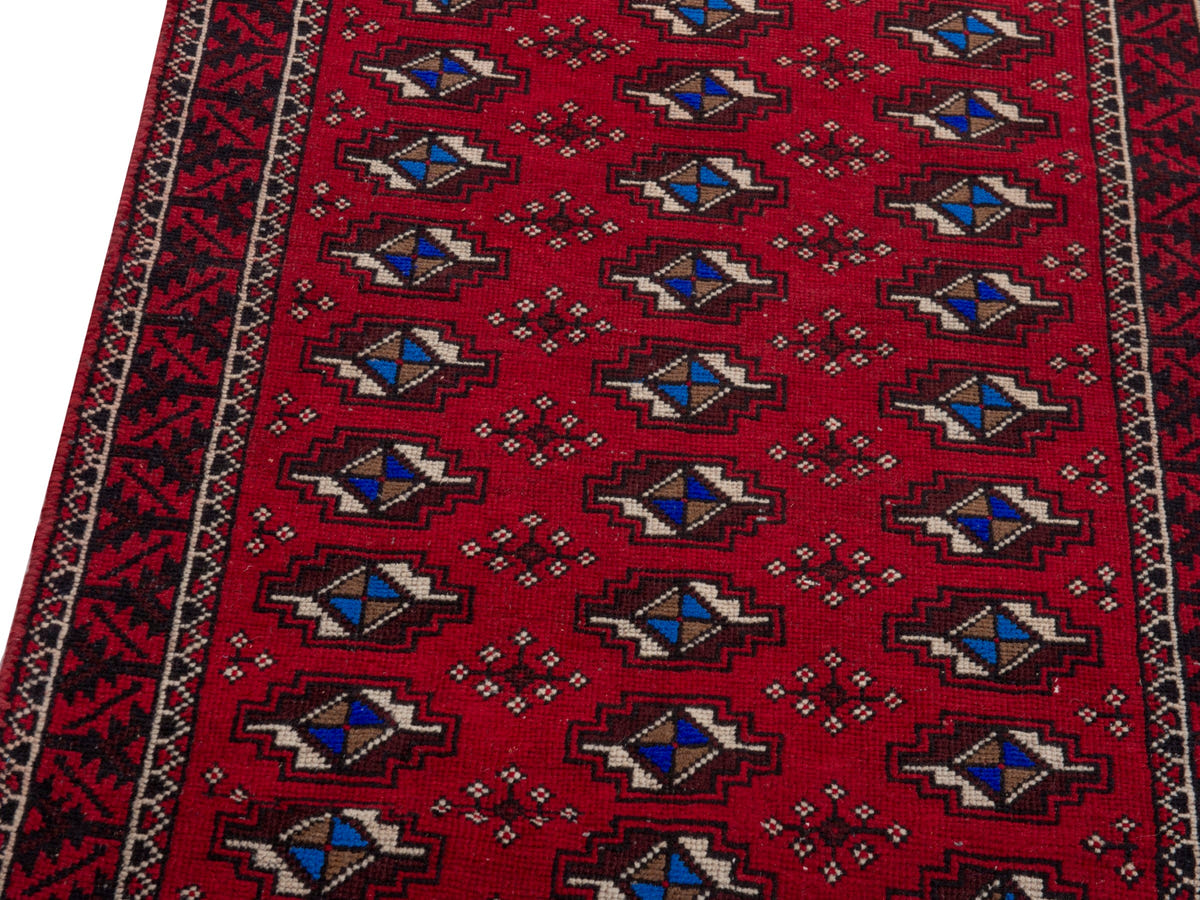 5440, Persian Baluch Runner Rug