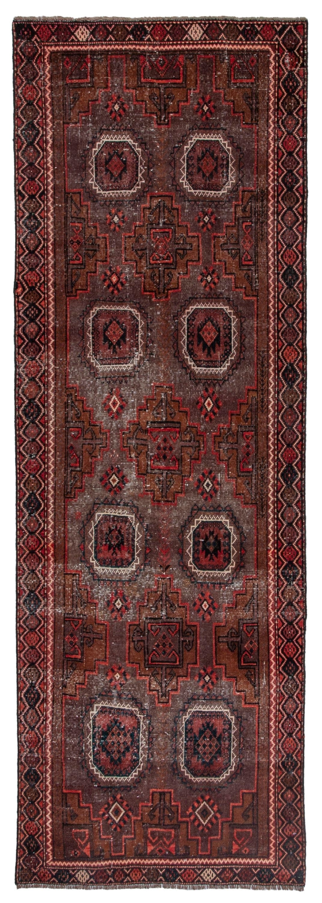 5443, Persian Baluch Runner Rug