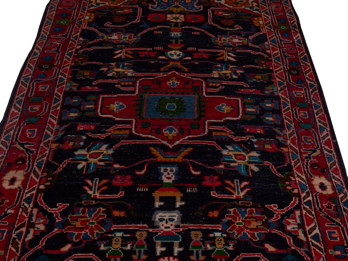 5449, Persian Mahal Runner Rug