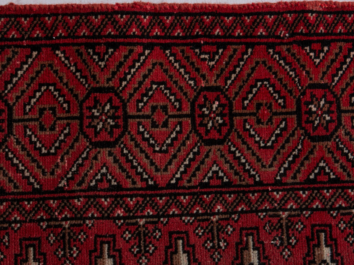 5450, Persian Torkaman Runner Rug