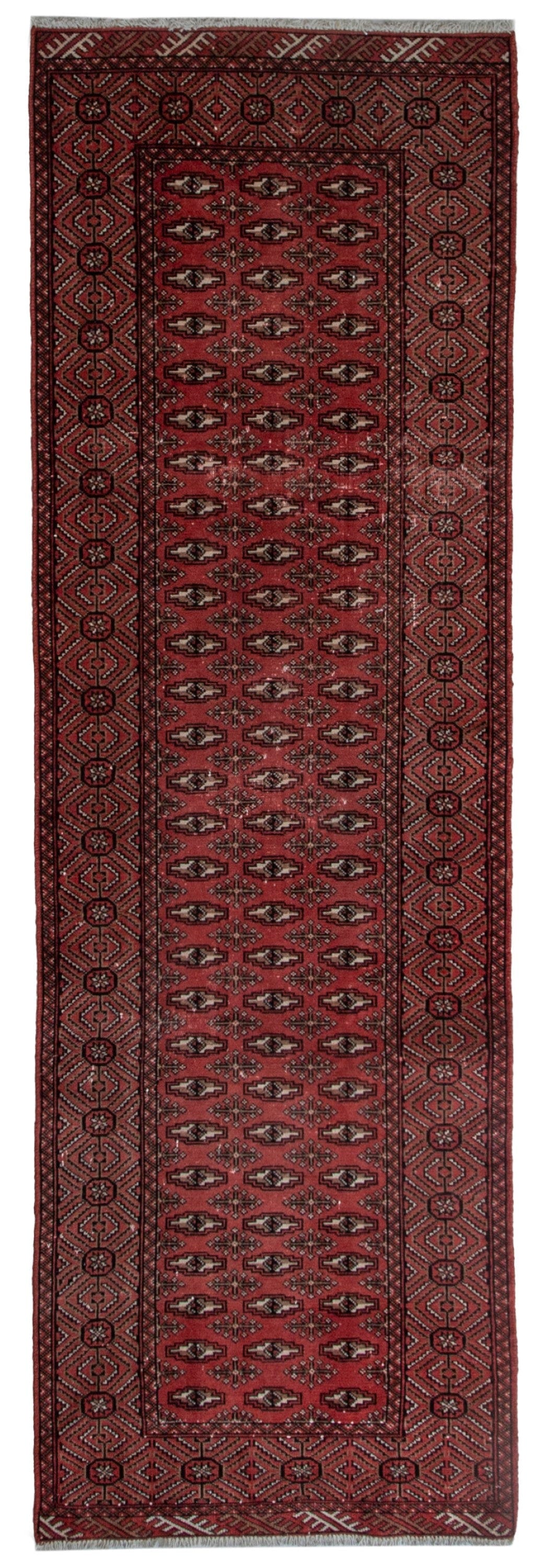 5450, Persian Torkaman Runner Rug