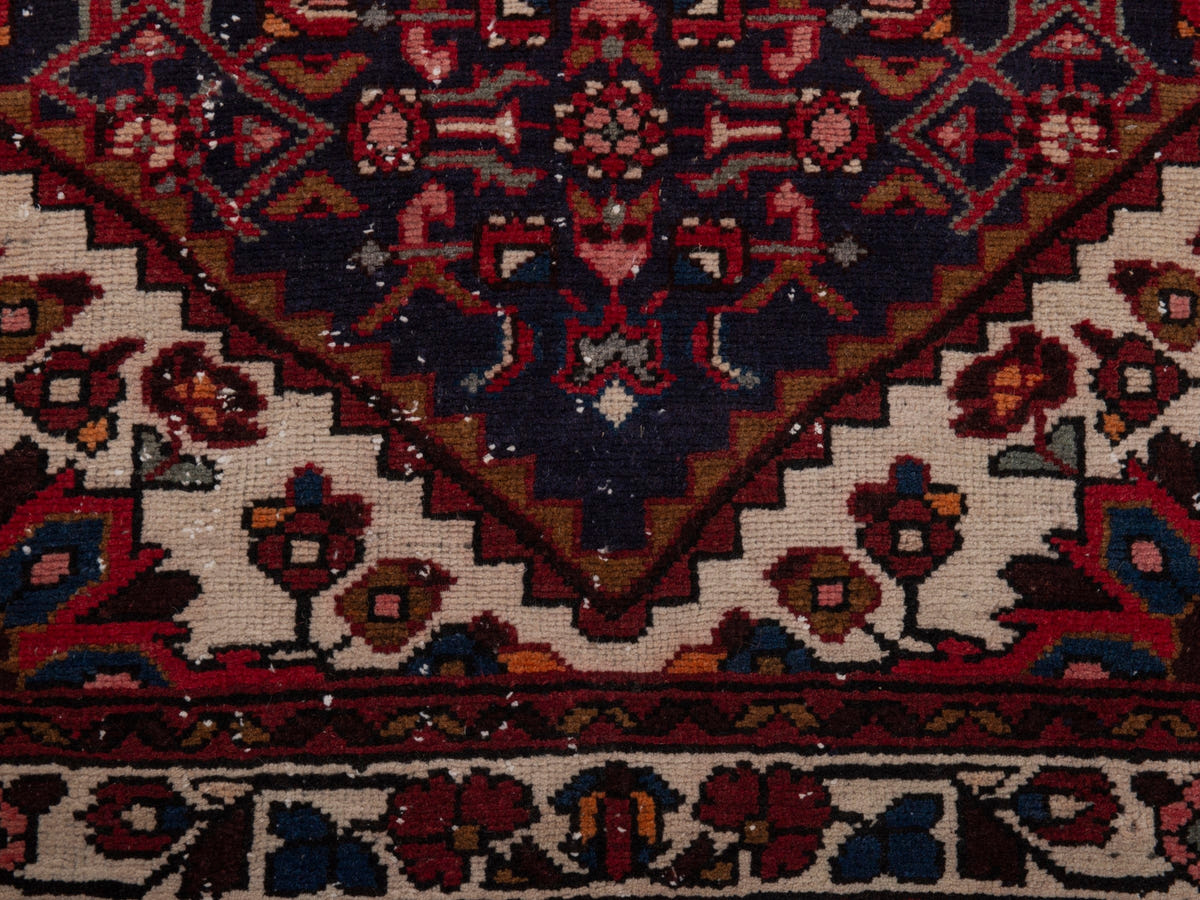 5453, Persian Hamadan Runner Rug