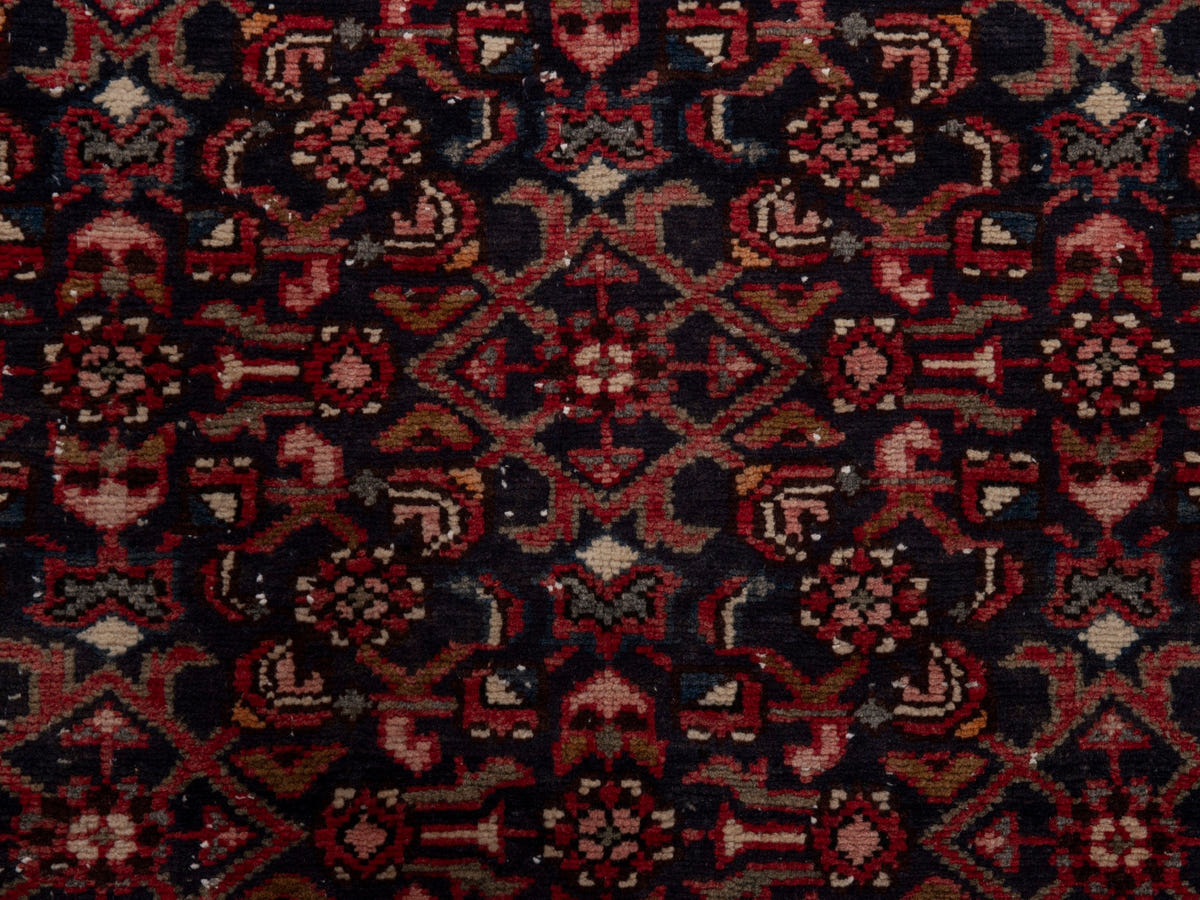 5453, Persian Hamadan Runner Rug