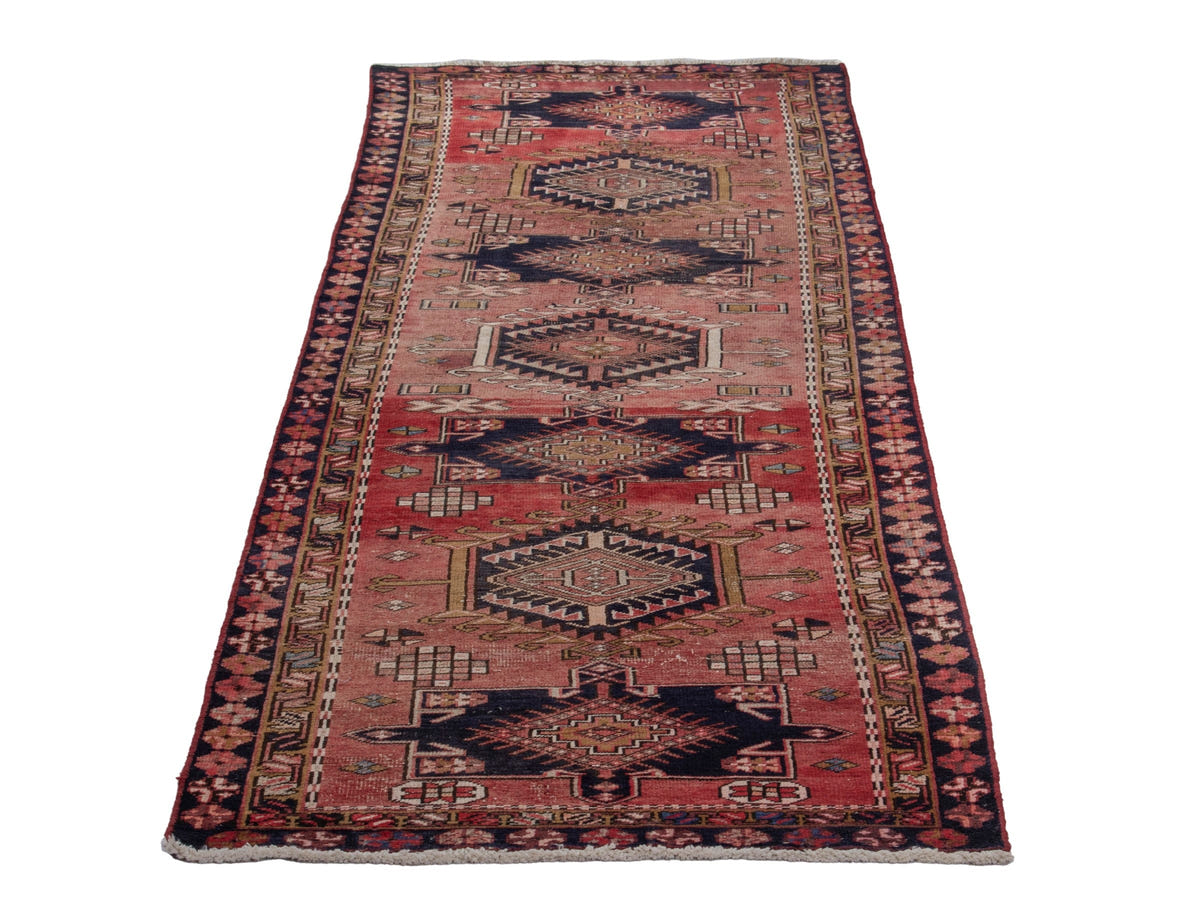 5458, Persian Gharajeh Runner Rug