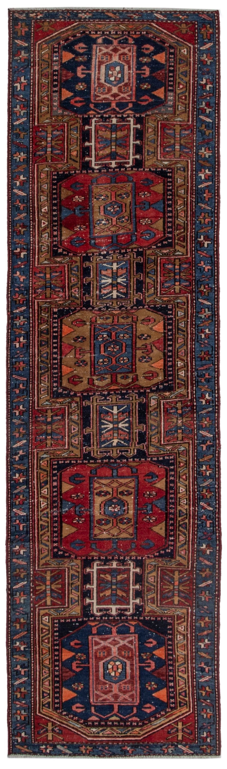 5459, Persian Azerbaijan Runner Rug