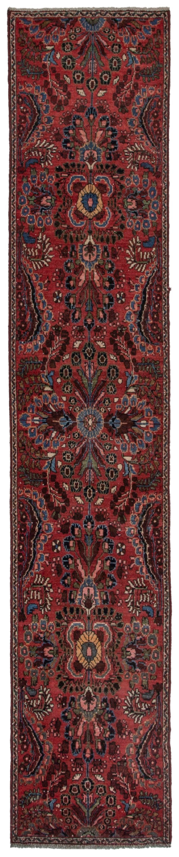 5465, Persian Hamadan Runner Rug