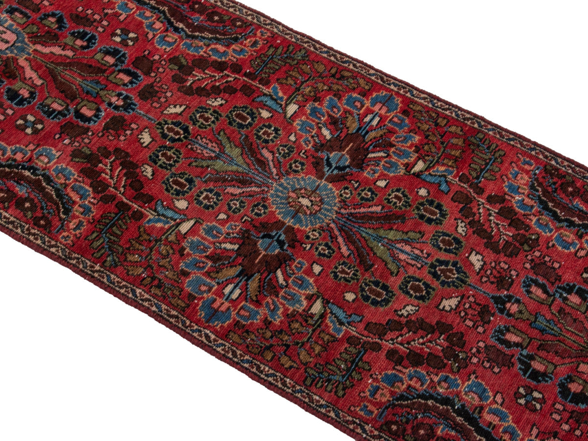 5465, Persian Hamadan Runner Rug