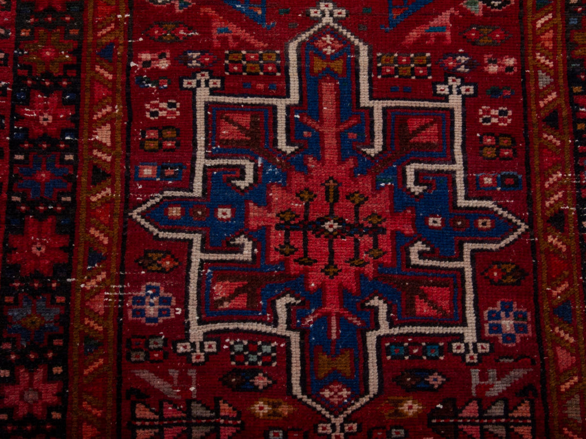 5466, Persian Gharajeh Runner Rug