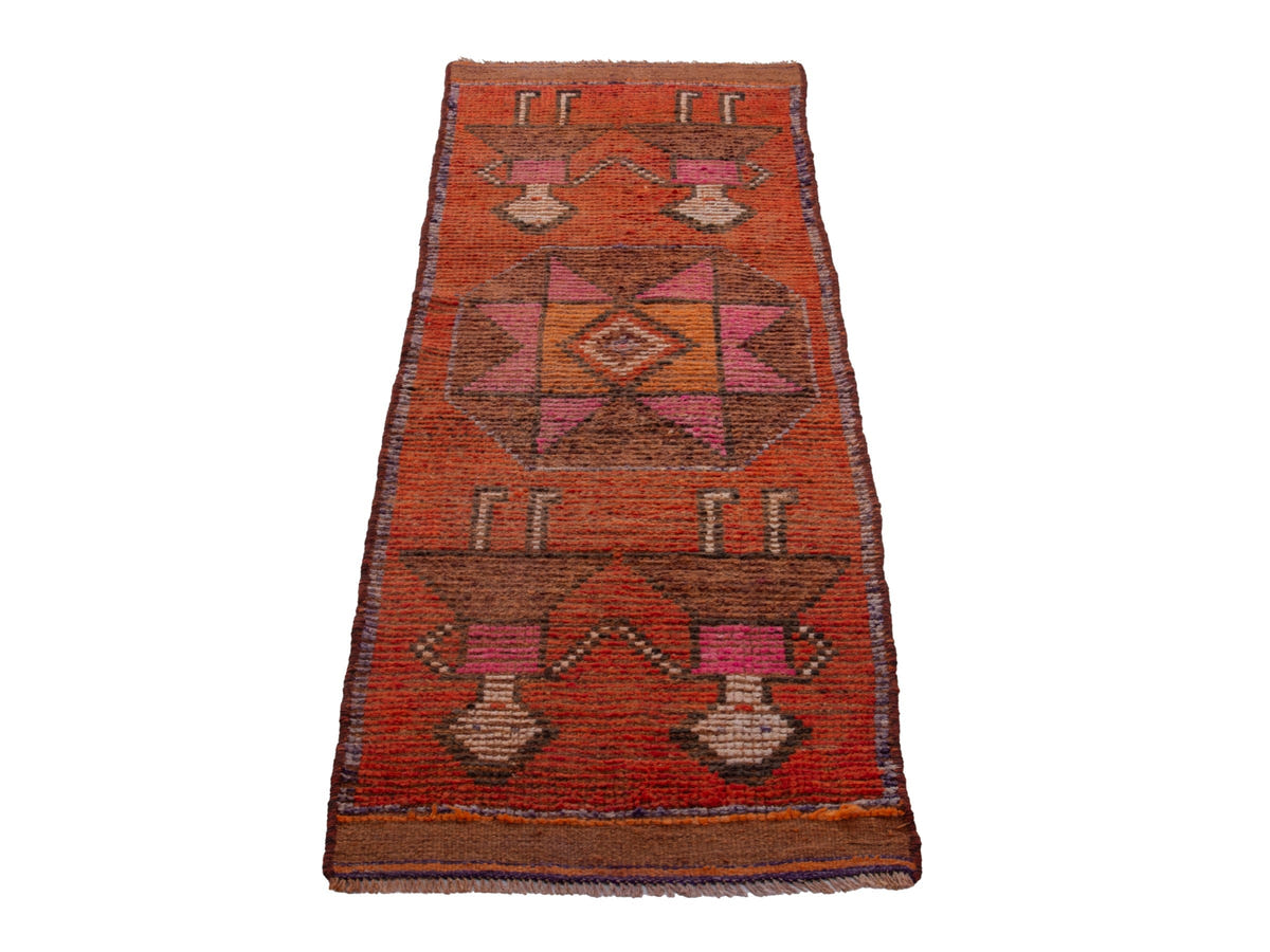 5473, Persian Shiraz Runner Rug