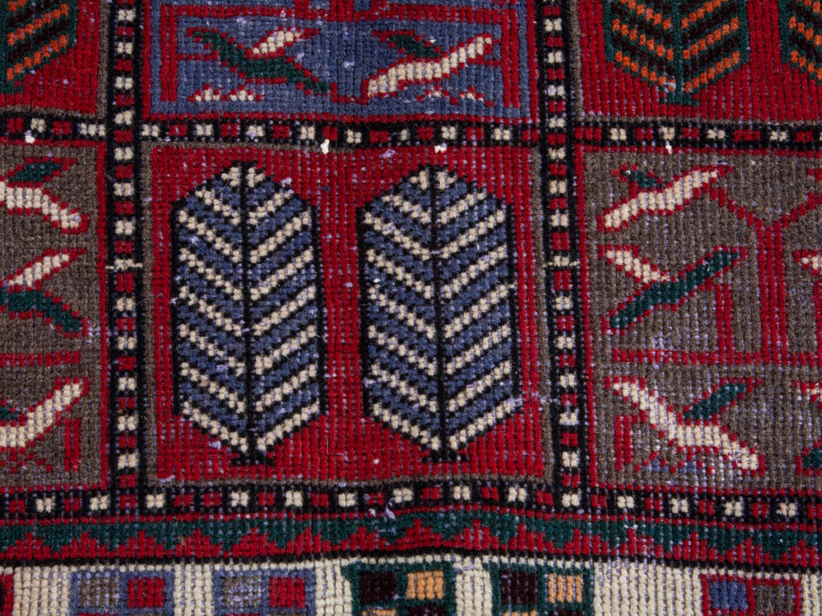 5491, Persian Bakhtiari Area Rug