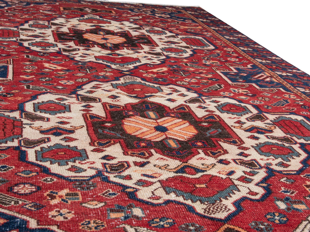 5499, Persian Bakhtiari Area Rug