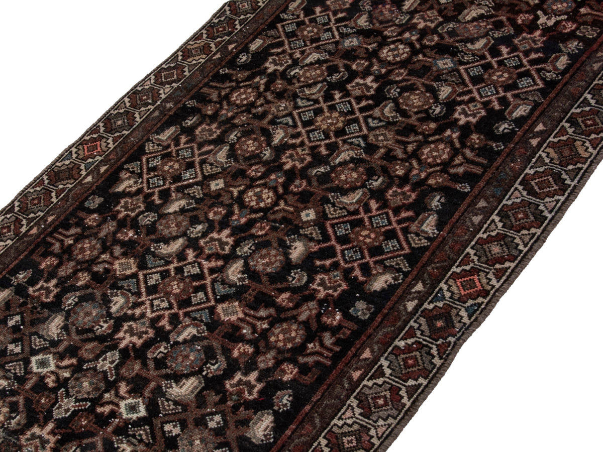 5514, Persian Hamadan Runner Rug