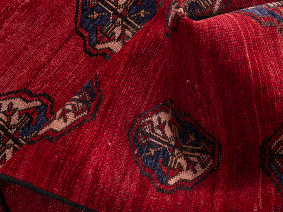 5539, Persian Torkaman Runner Rug