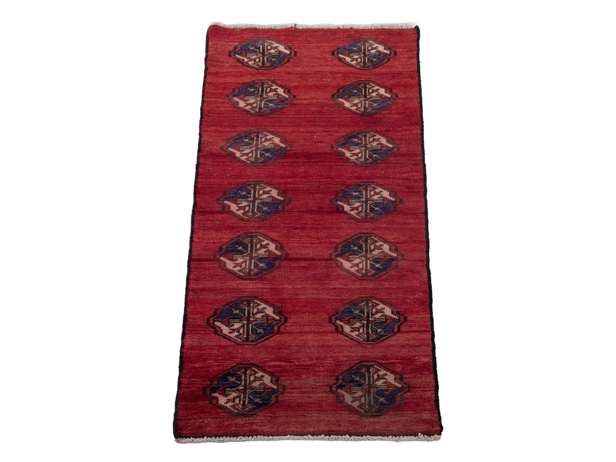 5539, Persian Torkaman Runner Rug