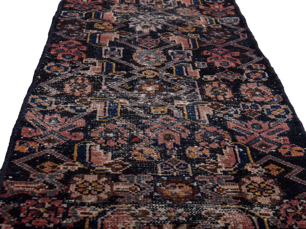 5550, Persian Hamadan Runner Rug