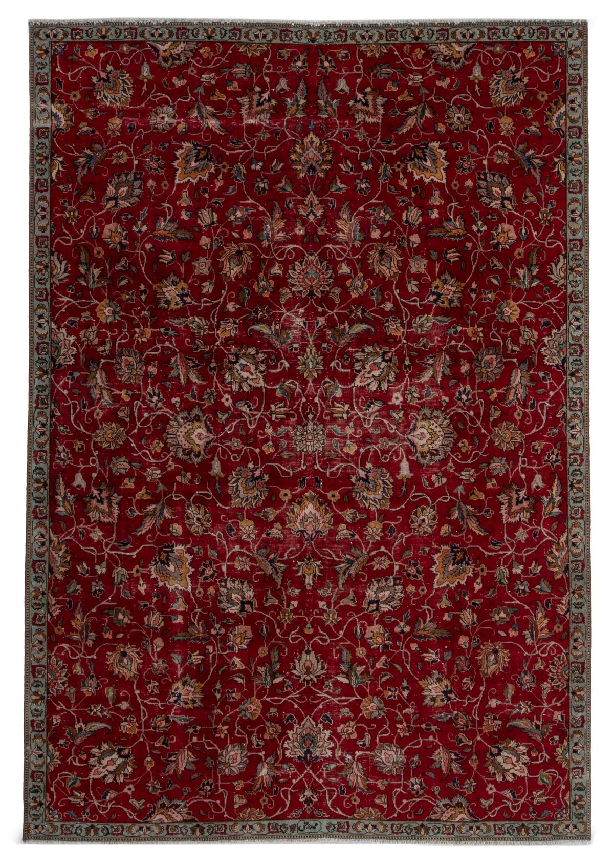 5586, Persian Tabriz Oversized Rug
