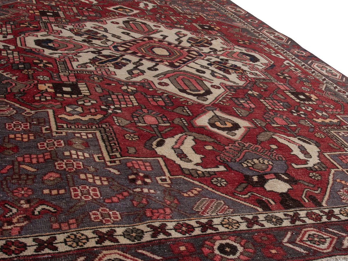 5611, Persian Bakhtiari Oversized Rug