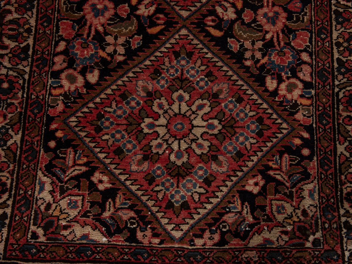 5624, Persian Hamadan Runner Rug