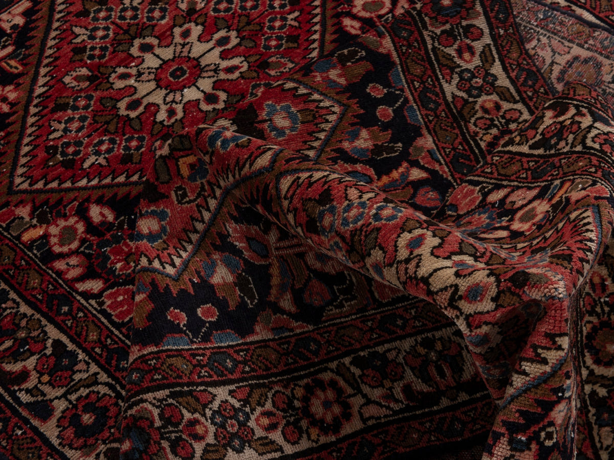 5624, Persian Hamadan Runner Rug