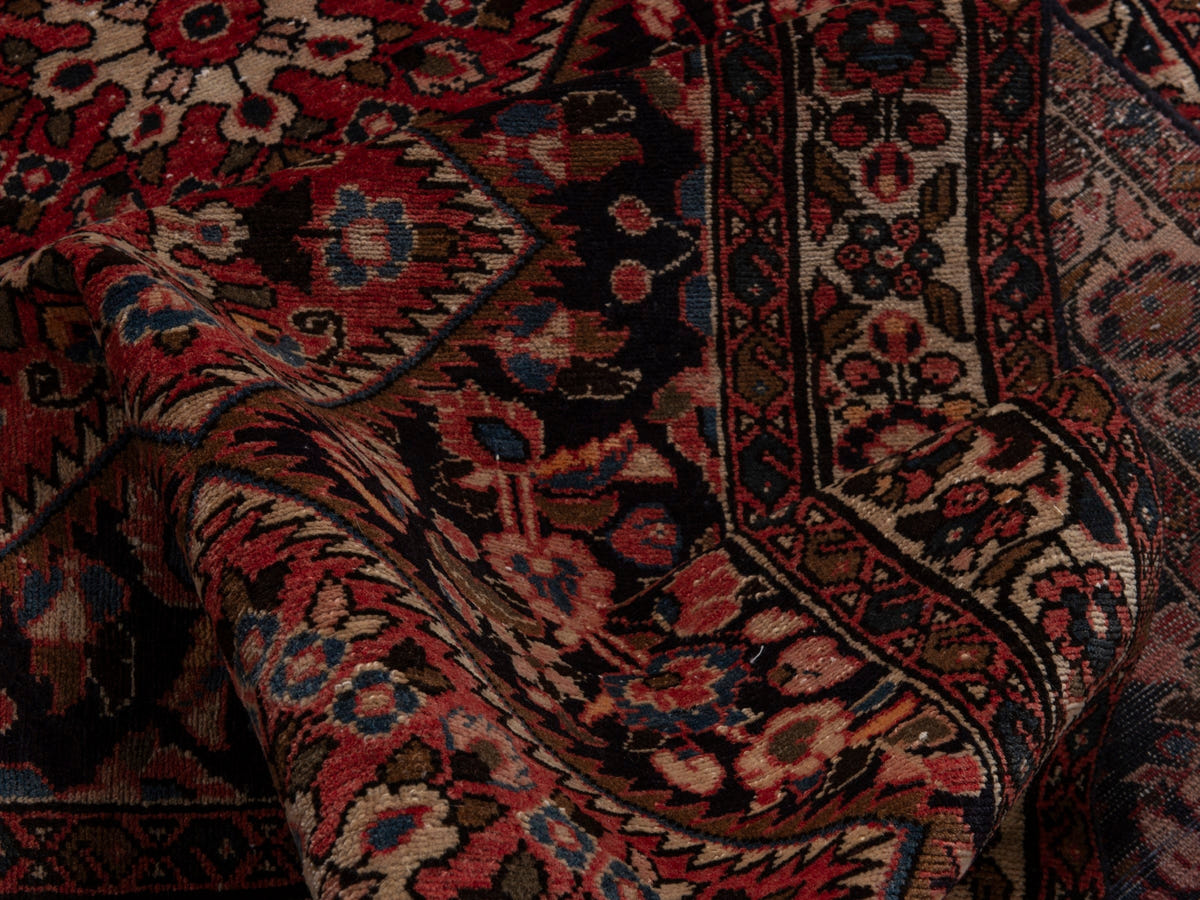 5624, Persian Hamadan Runner Rug